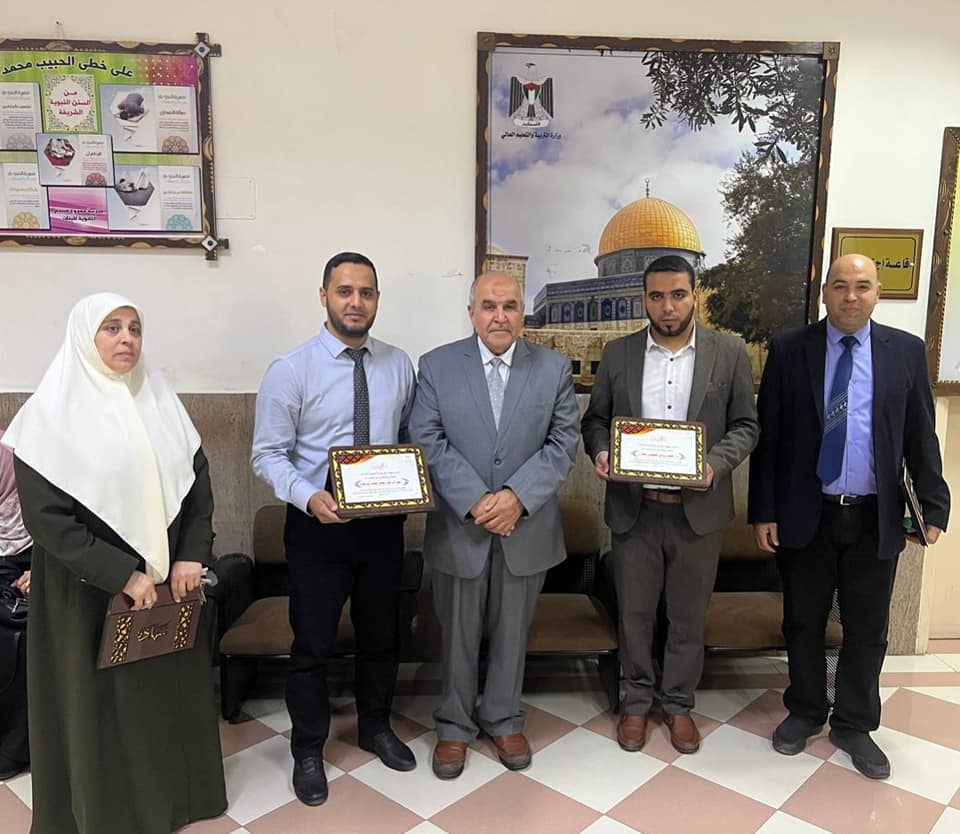 فوز خريجَين من برنامج الدكتوراة بقسم المناهج وطرق التدريس بكلية التربية الجامعة الإسلامية بجائزة وزارة التربية والتعليم العالي في البحث العلمي للعام 2022